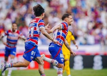 Lucas Sasha ganhou dupla de peso e comemora chegada de artilheiro histórico no Fortaleza